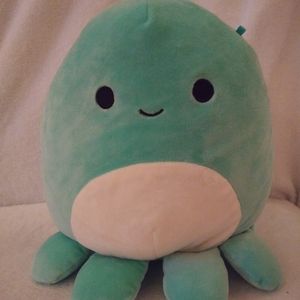 8" blue Octopus Squishmallow